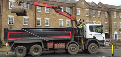 supratrack truck PTO in action